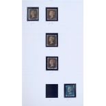 Postage stamps. Great Britain, the mint and used collection from 1840-2019 in 17 SG Simplex