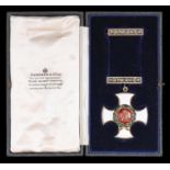 Distinguished Service Order GvR, white enamel slightly chipped on obverse, lacking ribbon, in the
