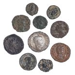 Ancient World, Rome, Gordian III silver Antoniniani; with base Ants of Victorinus and Salonina;