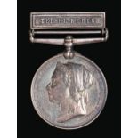 Egypt Medal, one clasp, Tel-el-Kebir 14485 Driv H Curtis F/1 Bde RA From the collection of Hugo