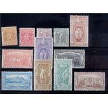 STAMPS – GREECE 1896-1963 The mint selection inc. 1896, 1901 & 1906 Olympic sets. 1901 5l to 2d,