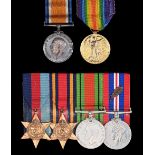 World War One Pair,  British War Medal and Victory Medal GS 15428 Pte R Boot 1-DNS, four World War