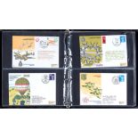 Postage stamps. A thematic collection of mainly GB Royal Air Force and other flight commemorative