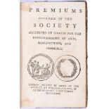 [Royal Society of Arts]/Society for the Encouragement of Arts, Manufactures and Commerce. Three