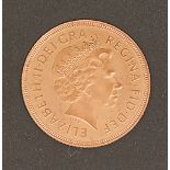 Gold coin. Sovereign 2002