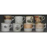 Eight Flight, Barr & Barr, Chamberlain's Worcester and other contemporary English porcelain coffee