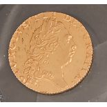 Gold coin. Guinea 1798