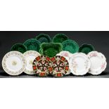 Miscellaneous cream glazed earthenware and Royal Crown Derby and Abbeydale Japan pattern and other