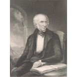 A collection of 18th and 19th c portrait engravings and several lithographs, the subjects