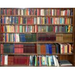 Thirteen shelves of books, general stock, including children's books, The Family Physician 5 vols,