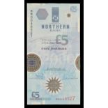 Northern Ireland, Polymer Banknote, Northern Bank £5, 1999, MM0048527, Uncirculated