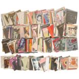 David Bowie. A collection of several hundred 7" singles, with scarce foreign imports and promotional