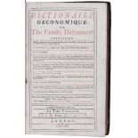 Bradley (R, editor), Dictionaire Oeconomique: or, The Family Dictionary [...], volume II only (of