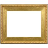 A Victorian giltwood and composition picture frame, sight 45.5 x 59.5cm Good condition