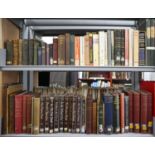 Books. 5 shelves of literature, all ex-library stock and sold with faults, 19th c and later,