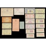 World War II, Prisoner of War Banknotes, 6d, No.116 Camp (Hatfield Heath, Essex), poor, another