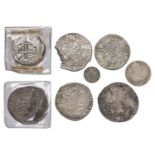 United Netherlands Thaler 1625; Wreck Salvage Piece of Eight from the Association; others