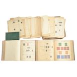 Postage Stamps. Two Senf's Postage Stamp Albums, partially-filled with Britain, British Empire and