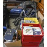 Car parts and accessories, including doors, trims, magazines and printed ephemera All used with