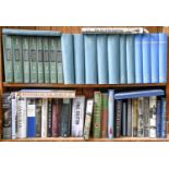 Books. 16 shelves of general stock, including thirteen Folio Society volumes, The Oxford History