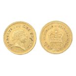 Gold coin. One Third Guinea 1808