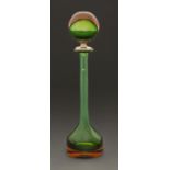 A Venetian mid-century modern Sommerso glass decanter and stopper, the design attributed to