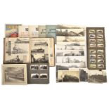 British Railways, first half 20th c. A thematic scrapbook, quantity of photographs, vintage