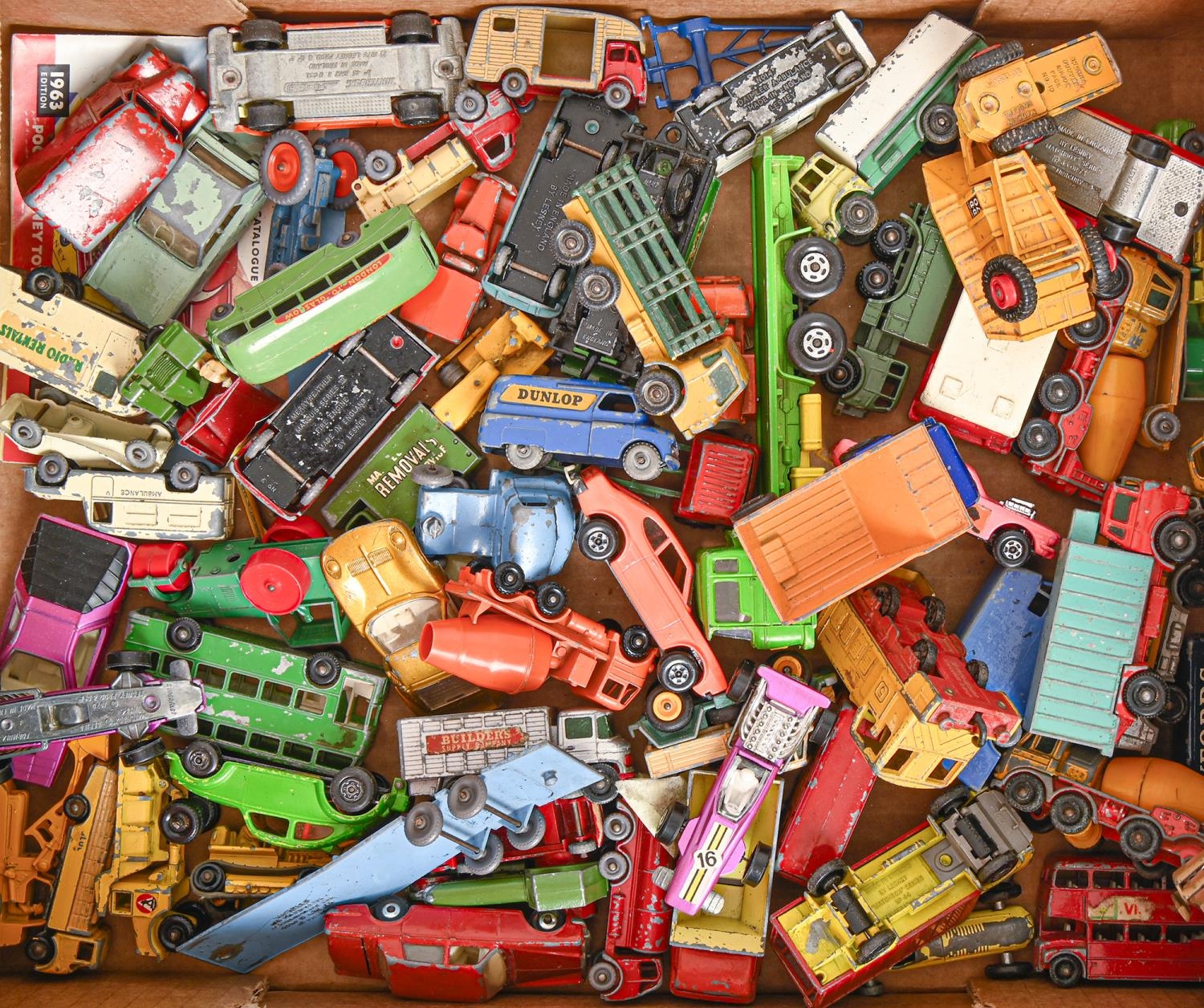 A collection of Lesney, Matchbox and other die cast vehicles, 1960's and later Unboxed, varying