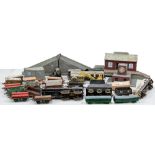 A large quantity of Hornby and other O-gauge model railways, including locomotive (af), tenders,