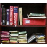 Books. 9 shelves of ex-library stock, 19th c & later, including local interest and pamphlets,