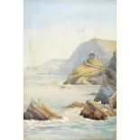 Stanley H. Bish, Nottingham Artist, late 19th/early 20th c - Four Landscapes, signed,