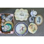 Miscellaneous Spode, John Ridgway, Royal Worcester and other English porcelain tea and coffee cups