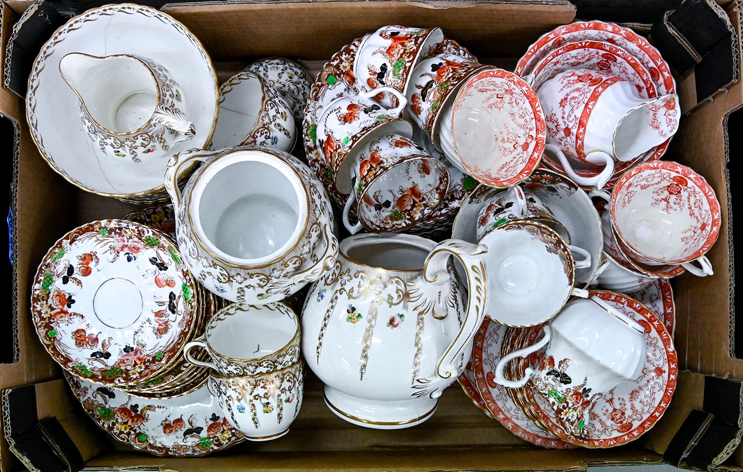 A Royal Albert part tea service, miscellaneous other similar tea ware