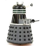 Doctor Who. Dalek, late 20th c, metal, painted wood, plastic and glass, 177cm h including castors
