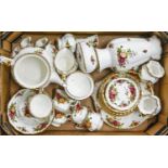 A quantity of Royal Albert Old Country Roses tea, dinner and trinket ware