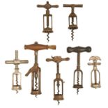 A London rack corkscrew, [William] Lund maker Cornhill and Fleet St London/Lund's Patent London