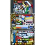 A quantity of Matchbox, Corgi die cast and other toys