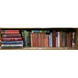 Books. 1 shelf of general stock, early 20th c and later, fiction and non-fiction, some pictorial