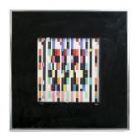 Yaacov Agam (1928 - ) - Interspaceograph: Recollection 1979, screenprint and acrylic, by Atelier