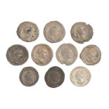 Roman Empire, Silver and base silver Antoniniani of Gordian III, Porbus, Valerian etc, mostly