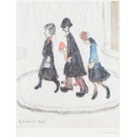 Laurence Stephen Lowry RA (1877-1976) - The Family, reproduction printed in colour, signed by the