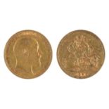 Gold Coin. Sovereign 1906