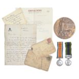 WWI, two, India General Service Medal, one clasp Afghanistan N.W.F. 1919 and British War Medal