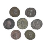 Roman Empire, Antoniniani of Aurelian (6), Probus, some silver washed F- good VF (7)