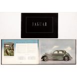 Automobilia Catalogues. Two SS Cars Jaguar 1938 brochures, Leicester and London: Adam Bros. &