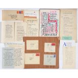 Handwriting and Calligraphy. The manuscript archive and working specimen collection of John Le F.