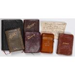 John Drinkwater (1882-1937), poet and dramatist, his pocket diaries for 1924, 1926, 1927, 1930 &
