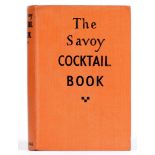 Art Deco Design. Craddock (Harry) & Rumbold (George, illustrator), The Savoy Cocktail Book, second