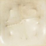 Derek Carruthers (1935-2021) - White Square Relief, 1975, fibreglass resin and paint, signed and