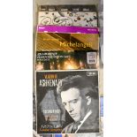 Vintage vinyl LP records. Six albums of Rachmaninov, including rare Vladimir Ashkenazy Third Piano